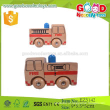 CE Preço barato padrão e brinquedo de carro de madeira sólida de alta qualidade para venda